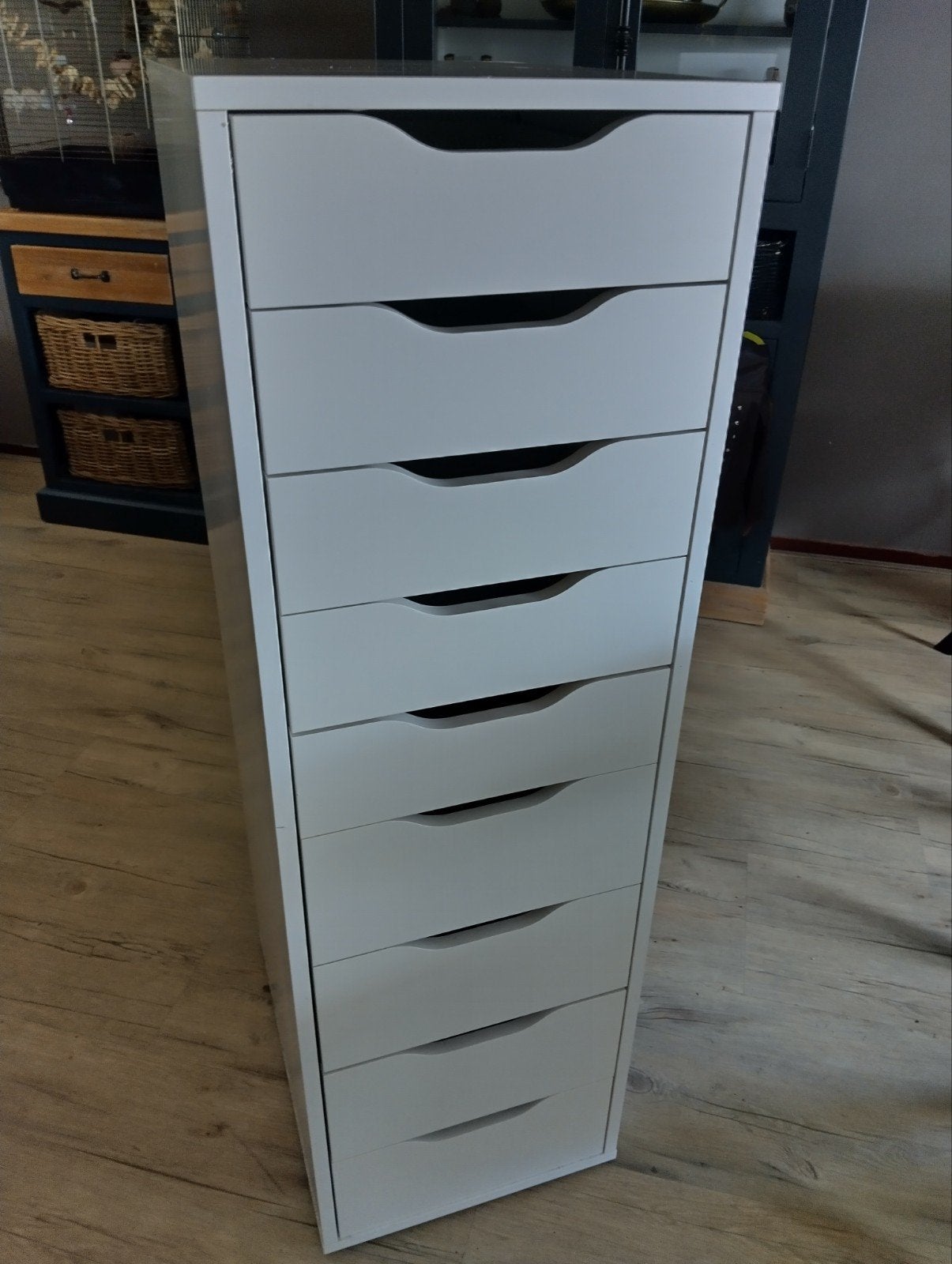 Ikea Alex kast 9 laden, Ophalen, Minder dan 50 cm, 5 laden of meer, 100 tot 150 cm