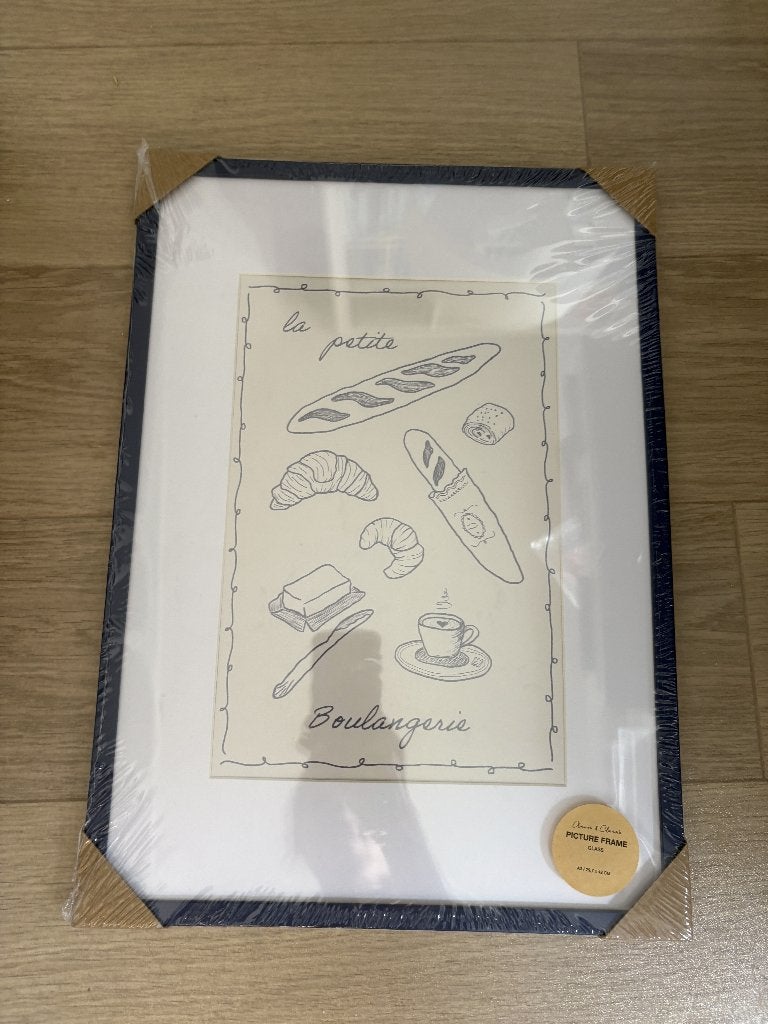 Sostrene Grene 'Le Petite Boulangerie' in lijst (nieuw), Overige merken, Ophalen of Verzenden, Zo goed als nieuw, Wanddecoratie