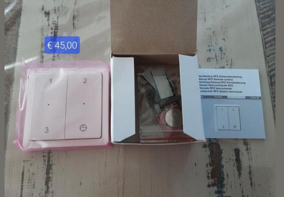 Zehnder RFZ zender *nieuw*, Ophalen of Verzenden, Nieuw, Overige merken