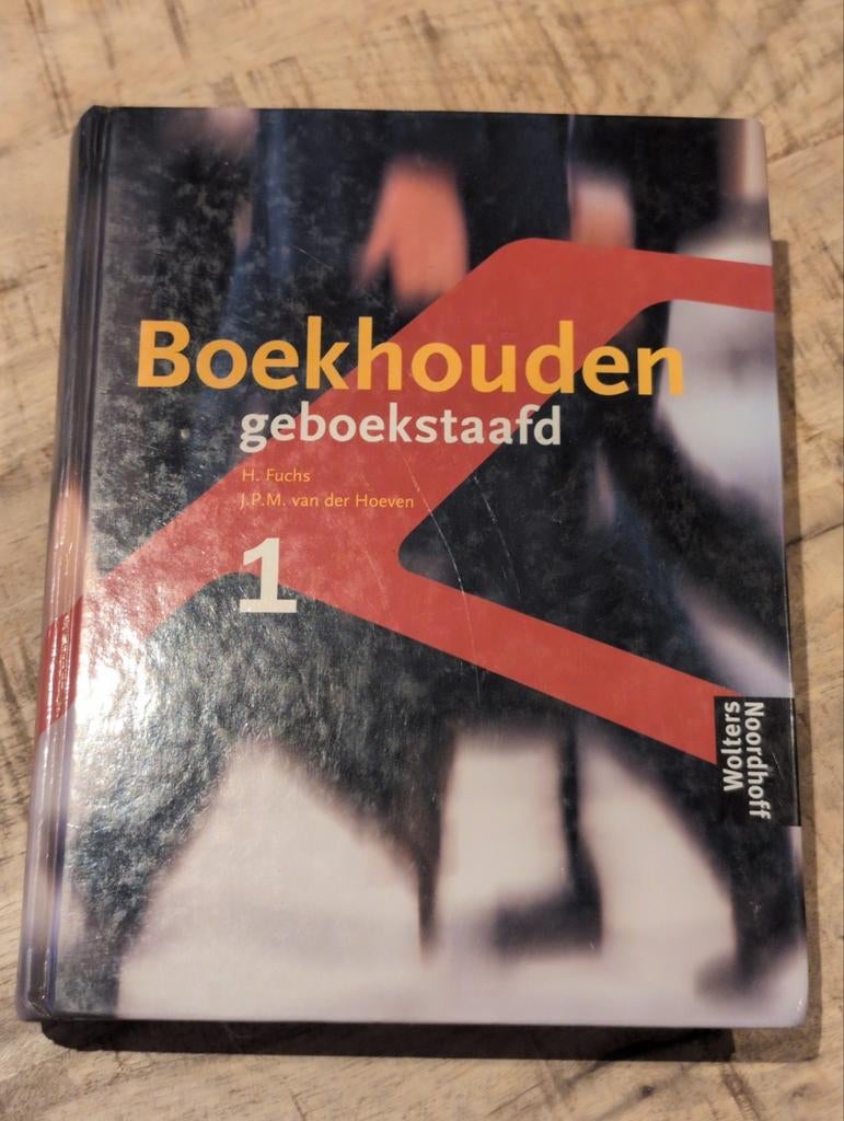 Boekhouden Geboekstaafd 1 - H. Fuchs, J.P.M. van der Hoeven, Boeken, Gelezen, Ophalen of Verzenden, MBO, Gamma