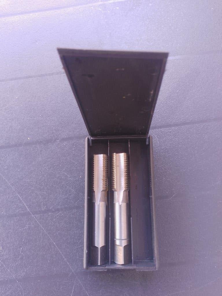 Volkel Draad tap set draadtap 2-delig UNF 3/8" HSSG, Auto diversen, Autogereedschap, Gebruikt, -, -, Ophalen of Verzenden