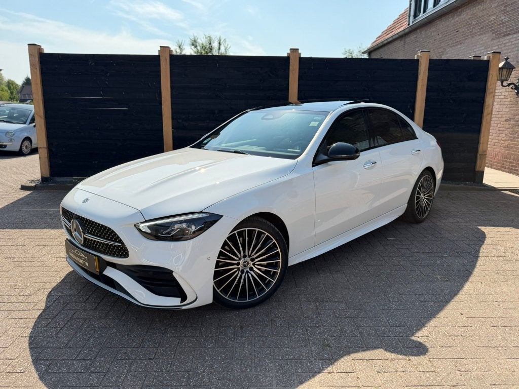 Mercedes-Benz C-Klasse AMG C200 204pk 9G-TRONIC 2025 Wit, Automaat, 1800 kg, Wit, Dealer onderhouden