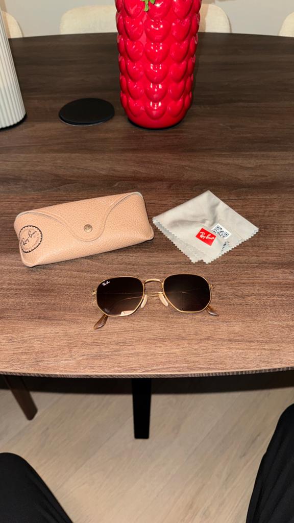 Ray-Ban Hexagonal RB3548N, Ophalen of Verzenden, Zo goed als nieuw, Ray-Ban