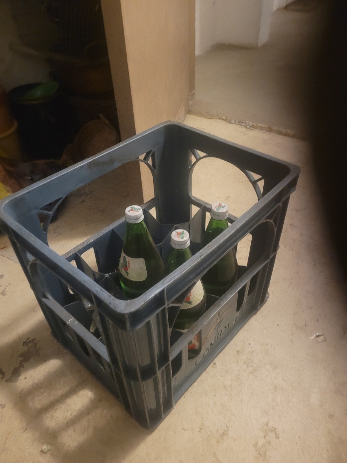 Vintage 7UP Light fles - Ongeopend en zeldzaam, Verzamelen, Ophalen, Zo goed als nieuw