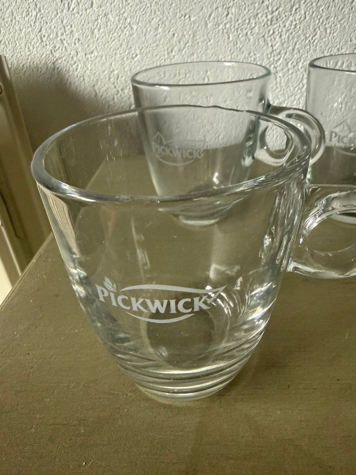 5 Pickwick Theeglazen - 26 cl, Huis en Inrichting, Keuken | Servies, Glas of Glazen, Ophalen of Verzenden, Overige stijlen, Glas