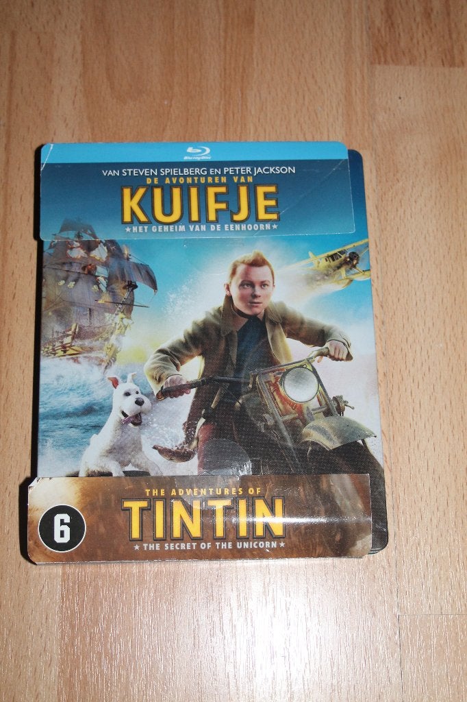 Kuifje, het geheim van de Eenhoorn (dvd), Ophalen of Verzenden, Zo goed als nieuw