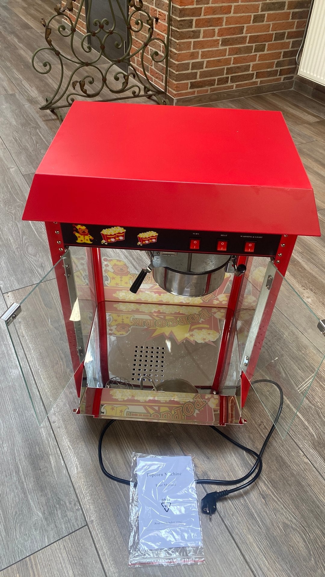 Popcornmachine professioneel, Ophalen, Zo goed als nieuw, Versiering