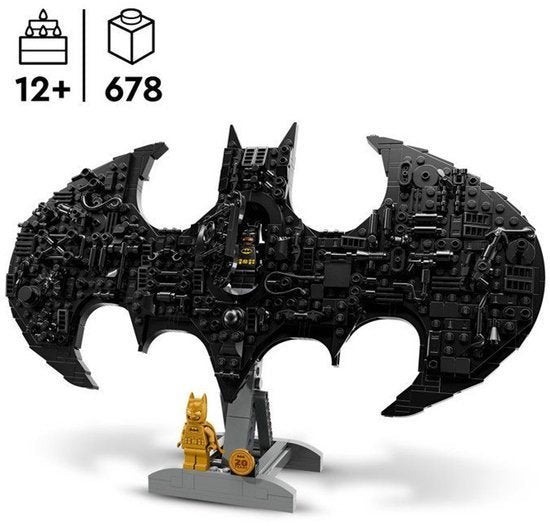 Foto 3 van LEGO DC Batman: Batman Logo Superhelden Bouwpakket voor K...