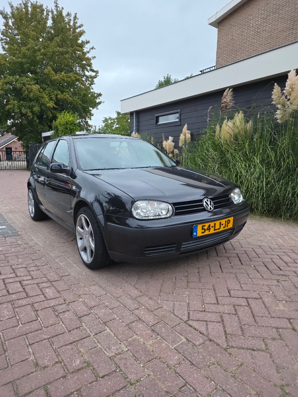 Volkswagen Golf 1.4 55KW 2003 Zwart, Auto's, Voorwielaandrijving, 15 km/l, 74 pk, Zwart