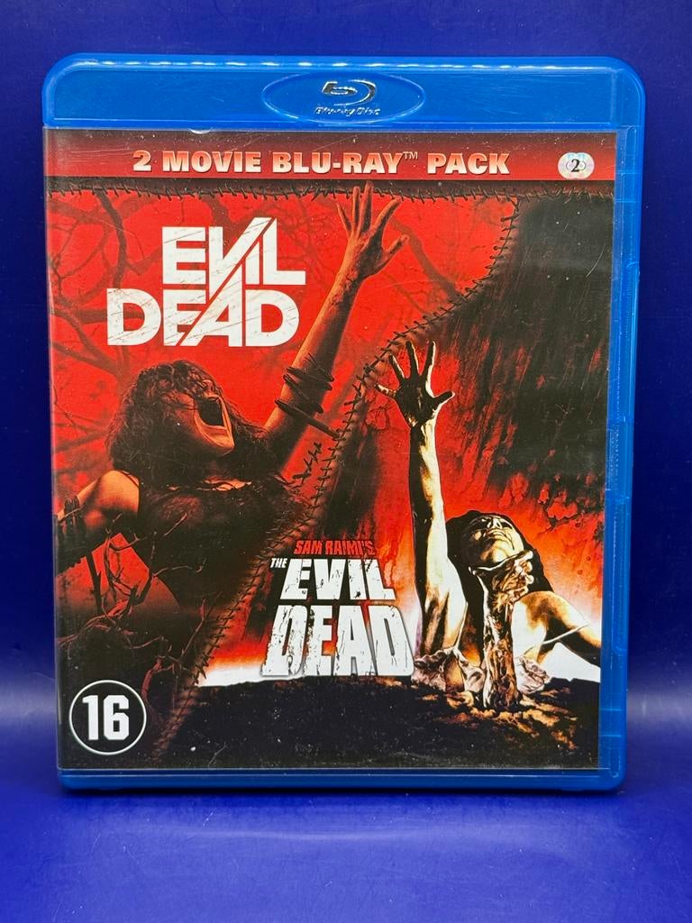 012. Evil Dead 2 Movie Blu-ray Pack - Horror Klassieker ZGAN, Cd's en Dvd's, Blu-ray, Zo goed als nieuw, Horror, Boxset, Verzenden