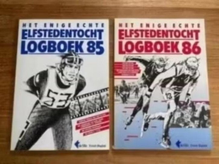 Het enige echte Elfstedentocht Logboek 85 en 86, Ophalen of Verzenden, 20e eeuw of later, Gelezen