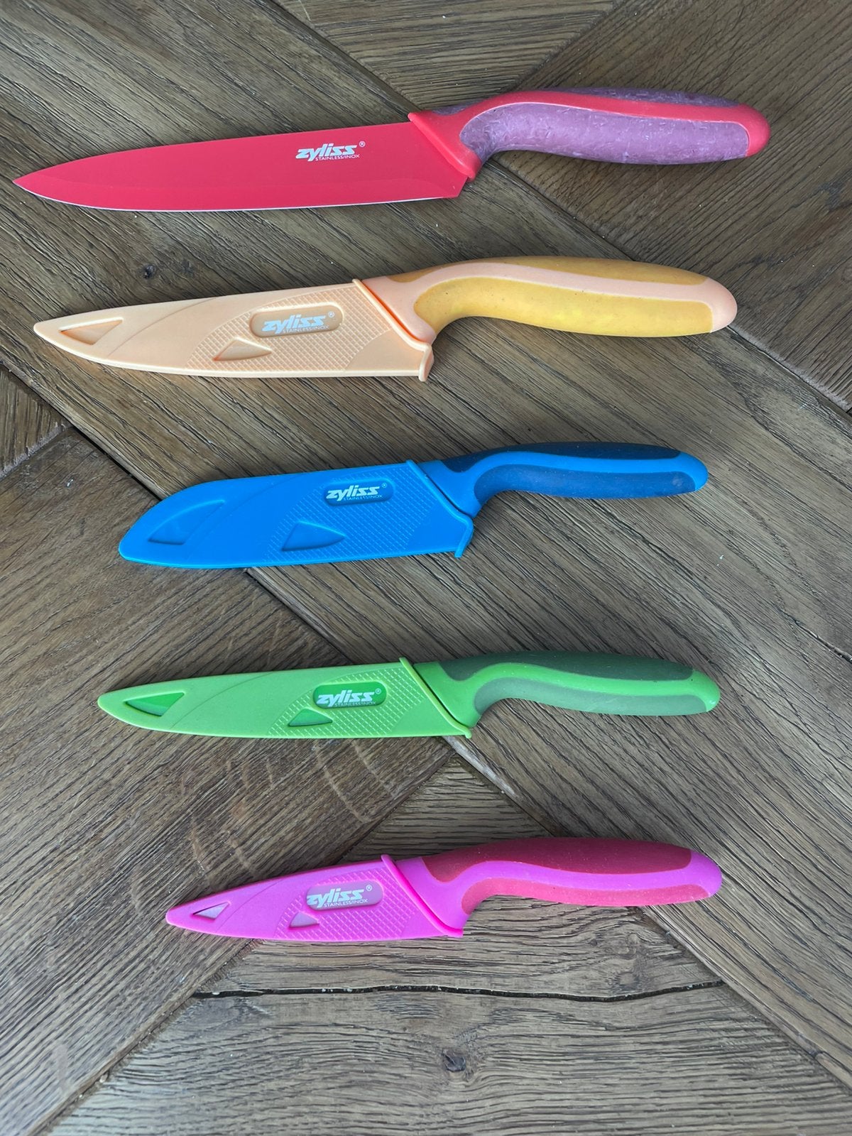 Nieuw, koks messen set van Zyliss, Bestekset, Nieuw, Ophalen of Verzenden, Rvs of Chroom