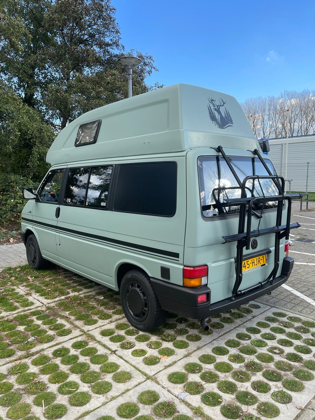 Volkswagen Westfalia California Camperbus - Klaar voor avont, Brandblusser, Chemisch toilet, Volkswagen, Fietsendrager
