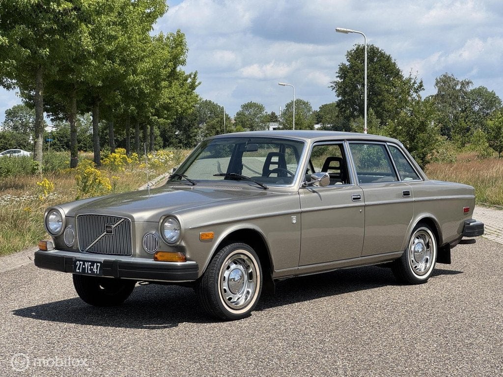 Volvo 164 E Overdrive, Auto's, Oldtimers, Bedrijf, Te koop, Volvo, Benzine, Overige carrosserieën, Geïmporteerd, Geel