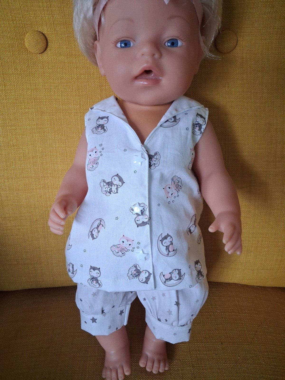 tuniekje met broekje voor pop 43cm, Ophalen of Verzenden, Nieuw, Babypop