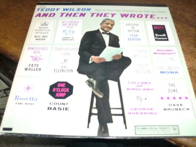 Teddy Wilson ‎– And Then They Wrote Columbia LP  US  1973, 1960 tot 1980, Gebruikt, Ophalen of Verzenden, 12 inch