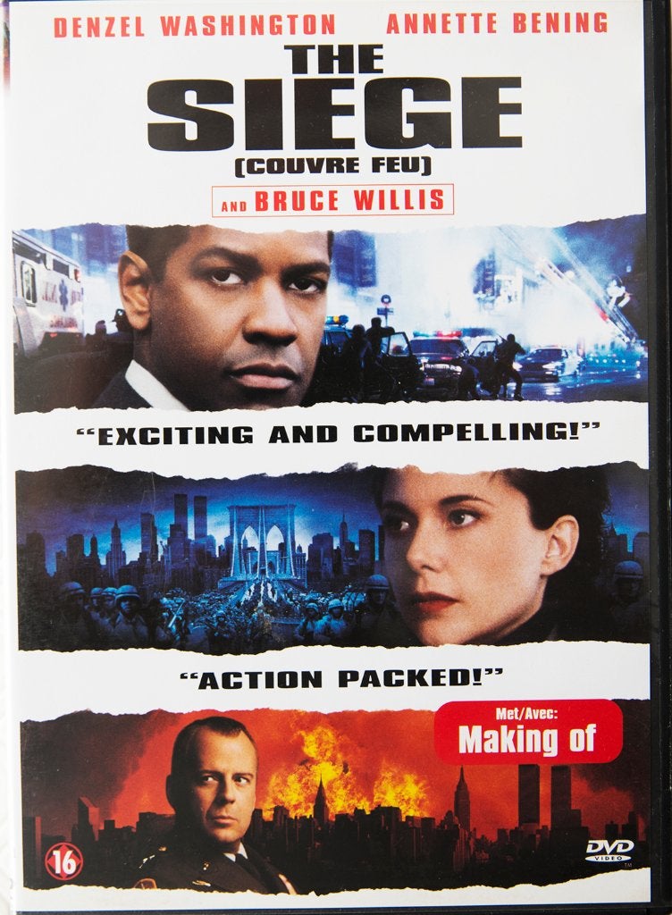 dvd the siege, Engels, Vanaf 16 jaar, Nederlands, Actie