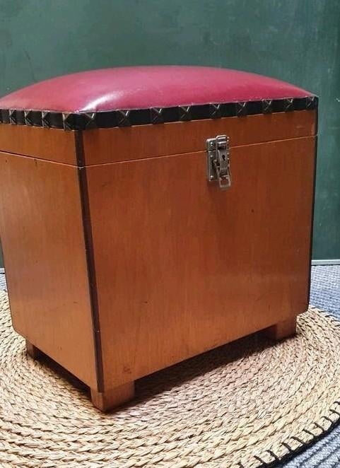 vintage kist/retro vissers kist cheney England, Ophalen, Huis en Inrichting