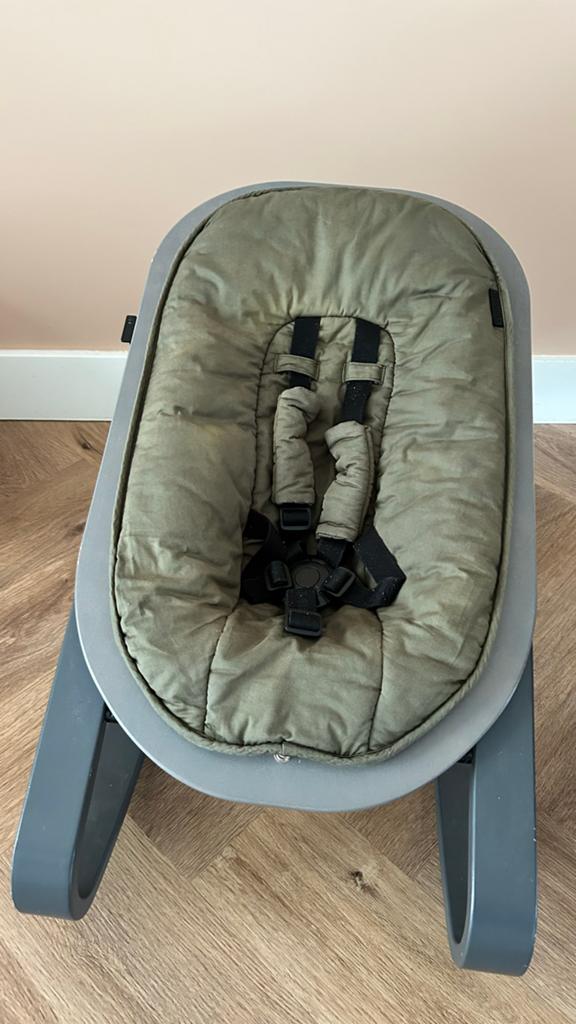 Kidsmill Wipstoel met Newborn Ring - Gebruikt, Gebruikt, Wipstoel, Met gordel(s) of riempje(s), Ophalen