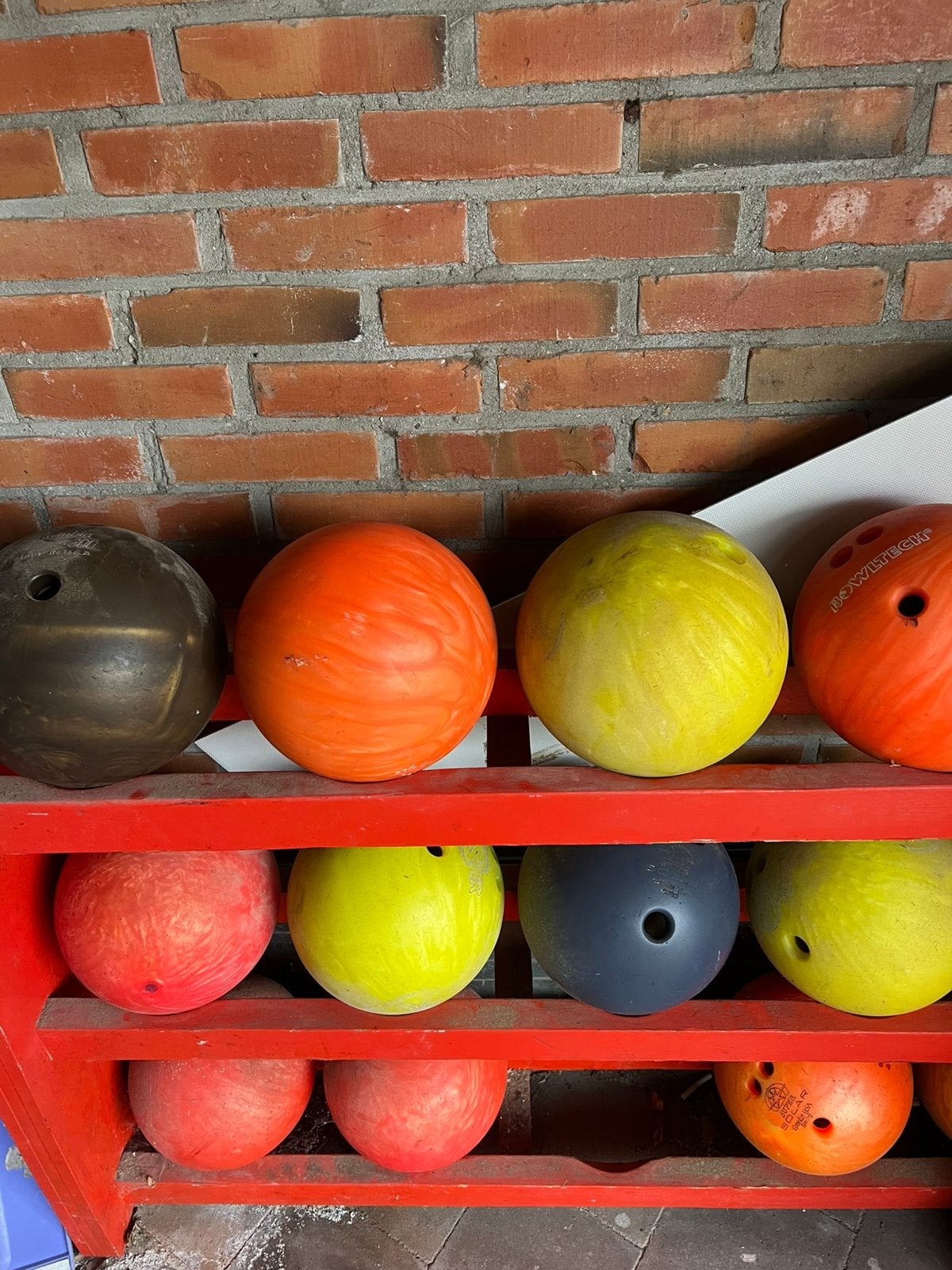 Bowling ballen €10 per stuk, Ophalen, Zo goed als nieuw, Bal