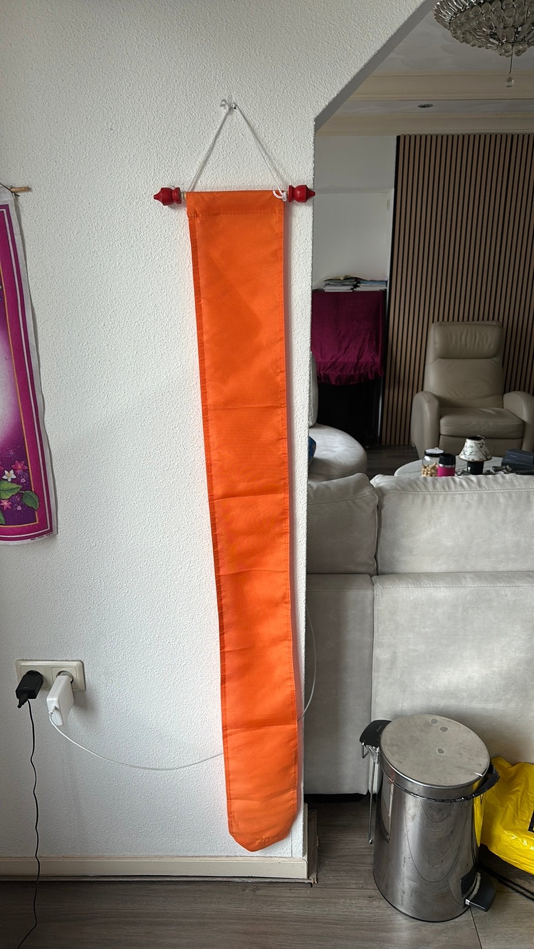 Oranje wimpel, Diversen, Vlaggen en Wimpels, Ophalen of Verzenden