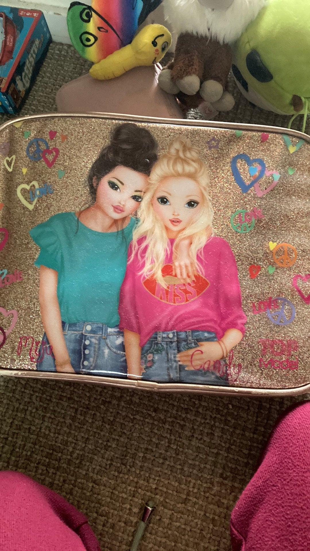 Topmodel schouder tas, Ophalen, Gebruikt