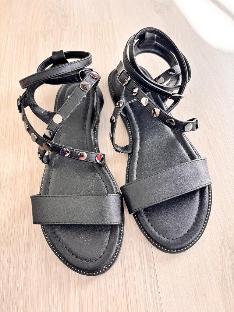Eksept zwarte sandalen mt.39 Nieuw, Kleding | Dames, Schoenen, Zwart, Zo goed als nieuw, Shoeby, Sandalen of Muiltjes
