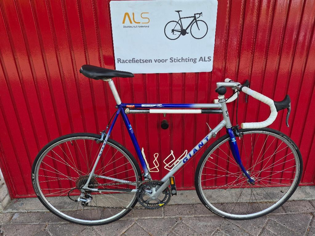 Vintage Giant Speeder Dames/Heren Retro Racefiets - Shimano, Ophalen, 28 inch, 2ehandsracefietsen.nl, Gebruikt