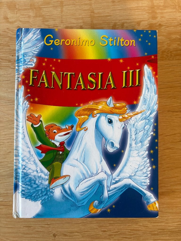 Boek Fantasia III - Geronimo Stilton, Boeken, Ophalen of Verzenden, Zo goed als nieuw, Geronimo Stilton
