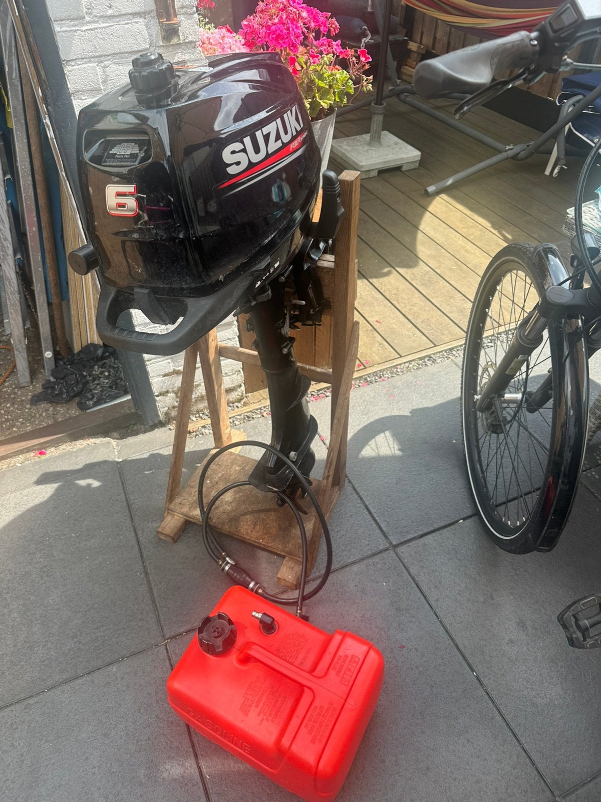6 pk Suzuki buitenboordmotor, Ophalen of Verzenden, Zo goed als nieuw, Suzuki