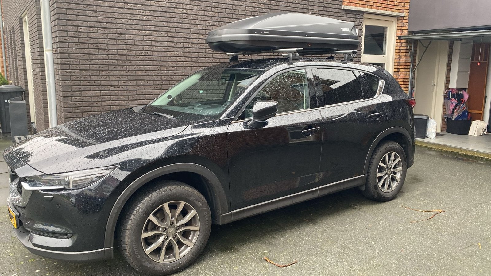 Thule Dakkoffer/skibox te huur - Ideaal voor wintersport!, Auto diversen, Dakkoffers, Ophalen, Zo goed als nieuw