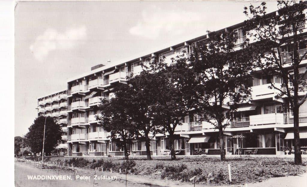 Waddinxveen - Peter Zuidlaan, Verzamelen, Verzenden, 1960 tot 1980, Ongelopen, Zuid-Holland