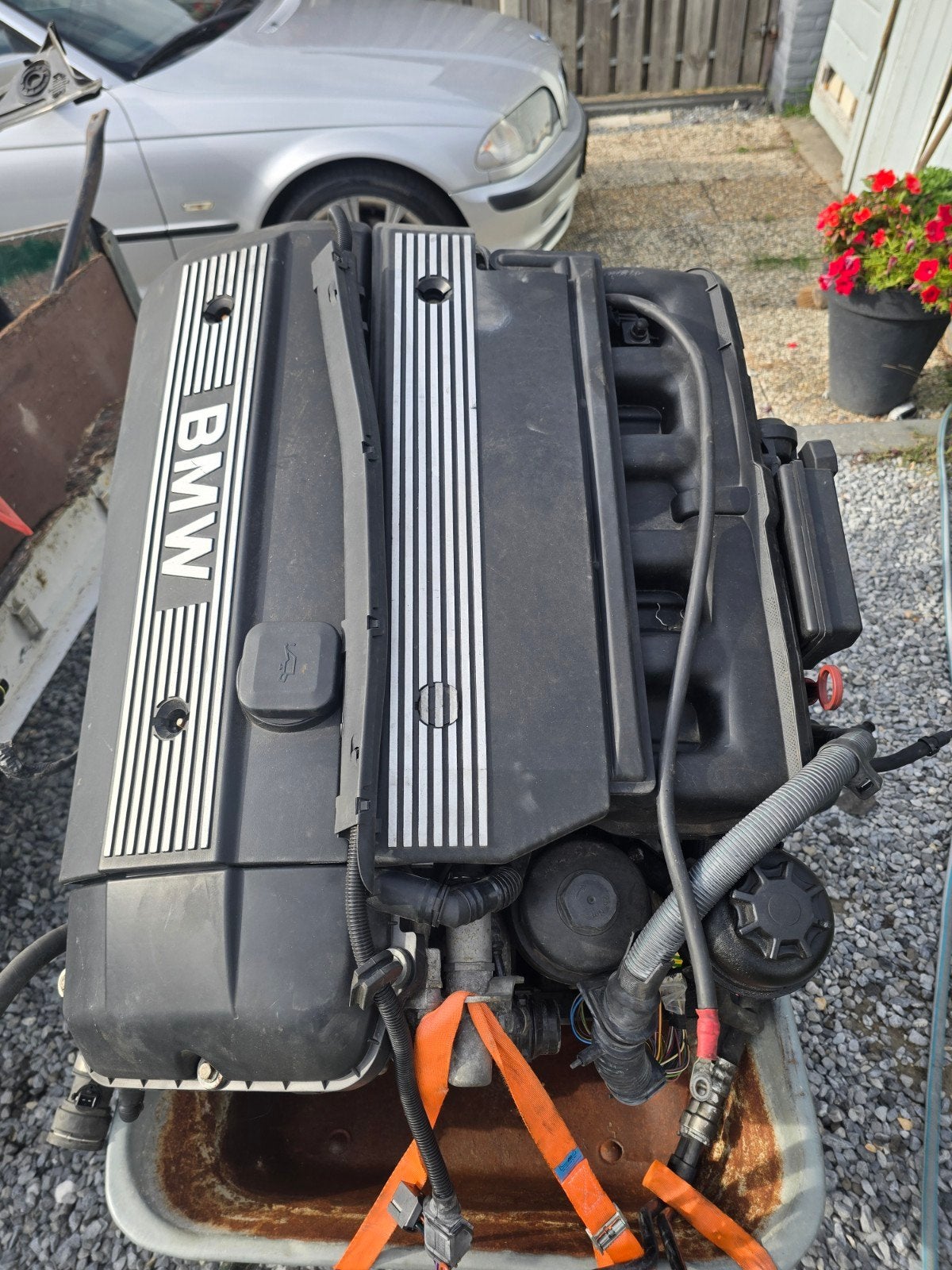 BMW E46 M54B25 Motor - 325i/325Ci - 2001 - 325.000 km, Auto-onderdelen, Ophalen of Verzenden, Gebruikt, BMW