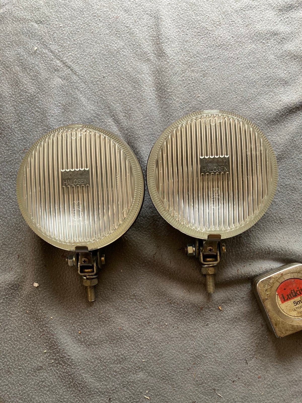 Oldtimer 2 Bosch witte mistlampen, Auto-onderdelen, Ophalen of Verzenden, Gebruikt