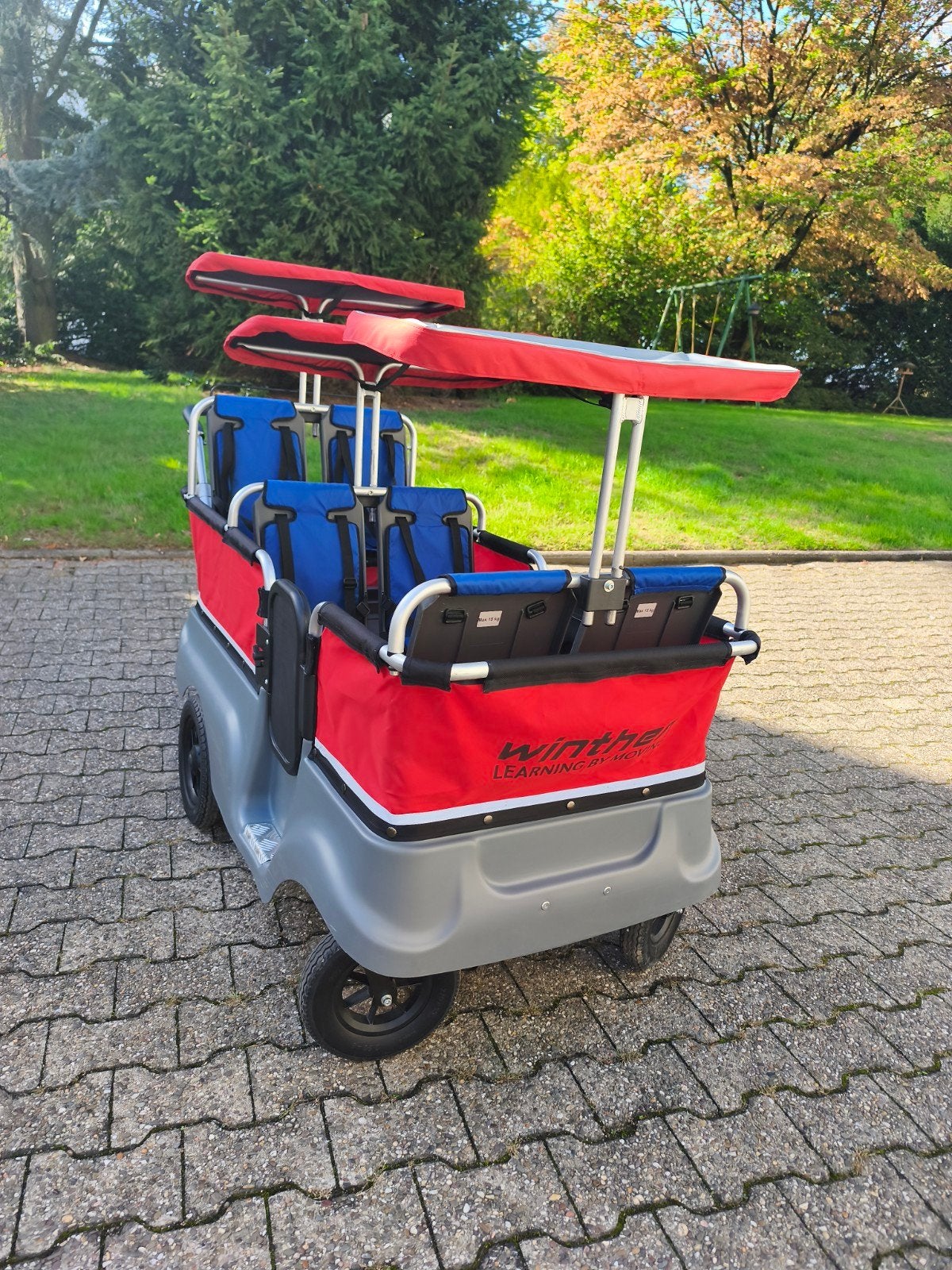 Winther Turtle Kiddybus 6 kinderen, KDV gastouder, Ophalen of Verzenden, Gebruikt, Kinderwagen of Buggy