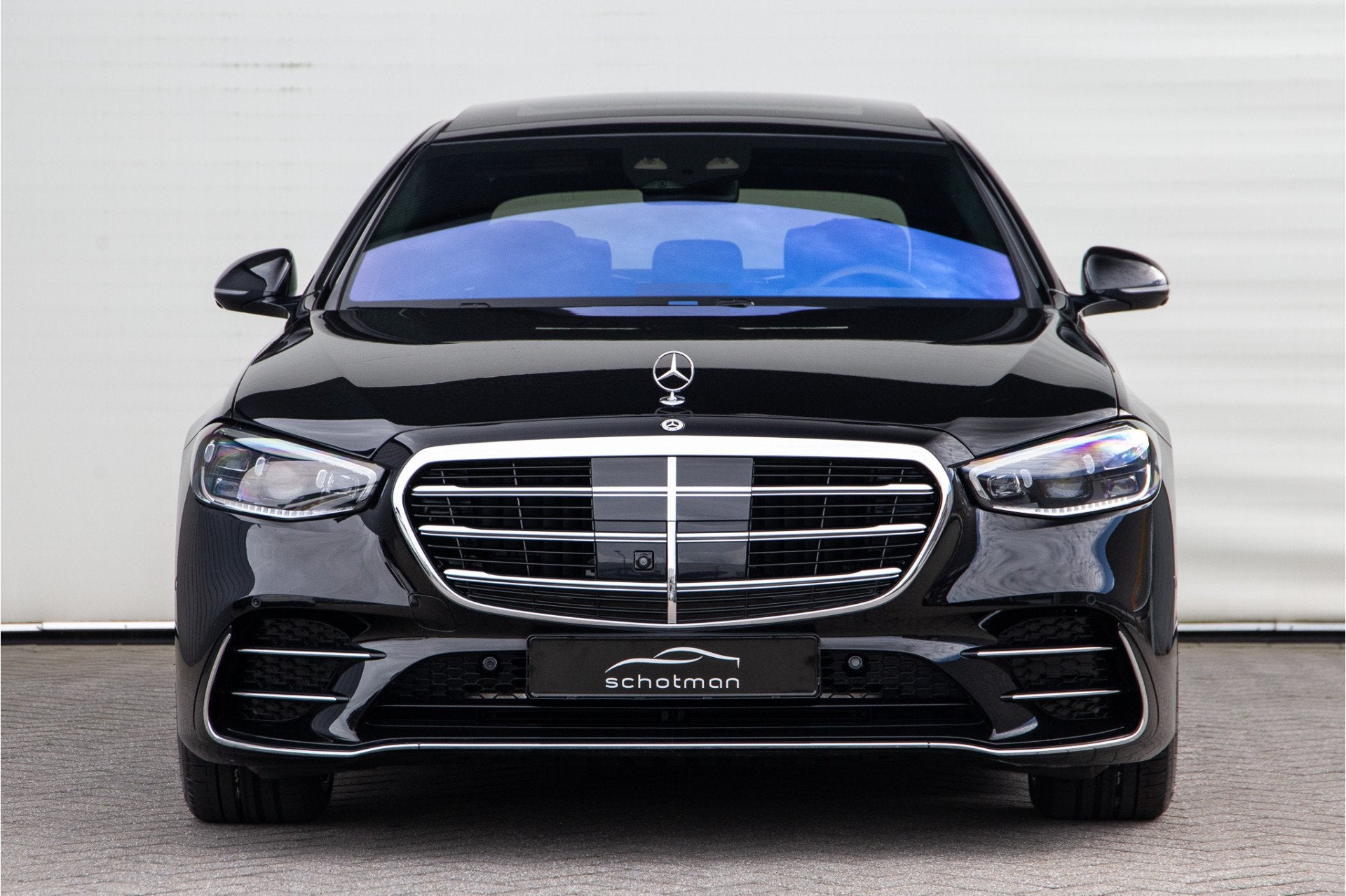 Mercedes-Benz S-Klasse 580 e 4MATIC Lang AMG Premium Plus, B, Auto's, Automaat, Dealer onderhouden, Gebruikt, Zwart