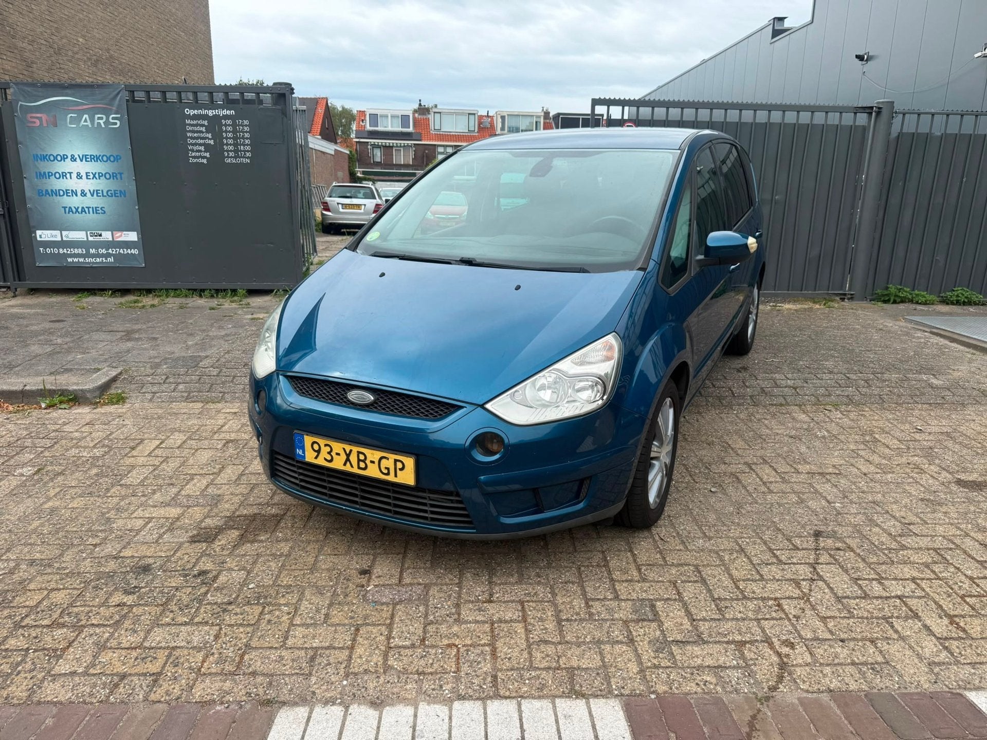 Ford S-Max 2.0-16V *Airco*7Persoons*Cruise*, Auto's, Ford, Voorwielaandrijving, Gebruikt, Origineel Nederlands, Bedrijf