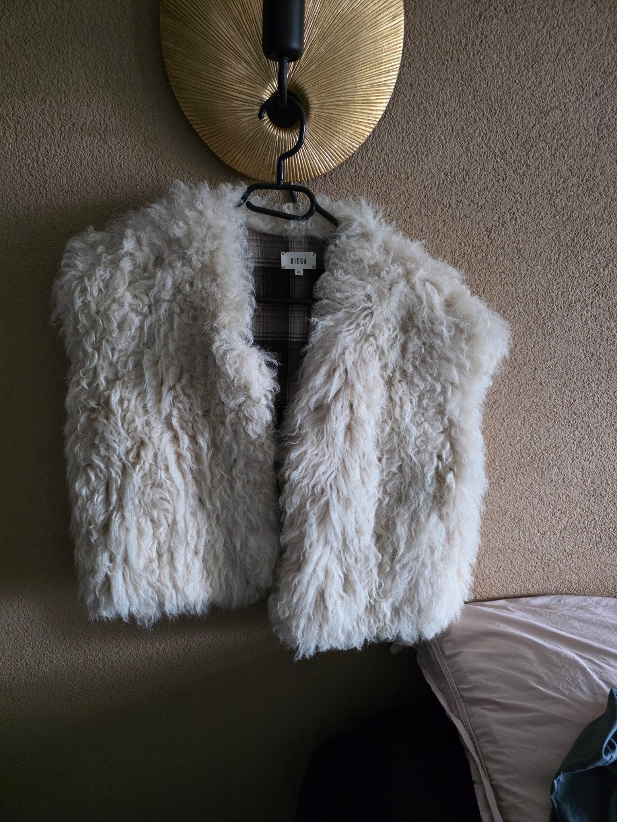 Prachtig Diega bontje - nog nooit gedragen!, Maat 38/40 (M), Beige, Nieuw, Ophalen of Verzenden