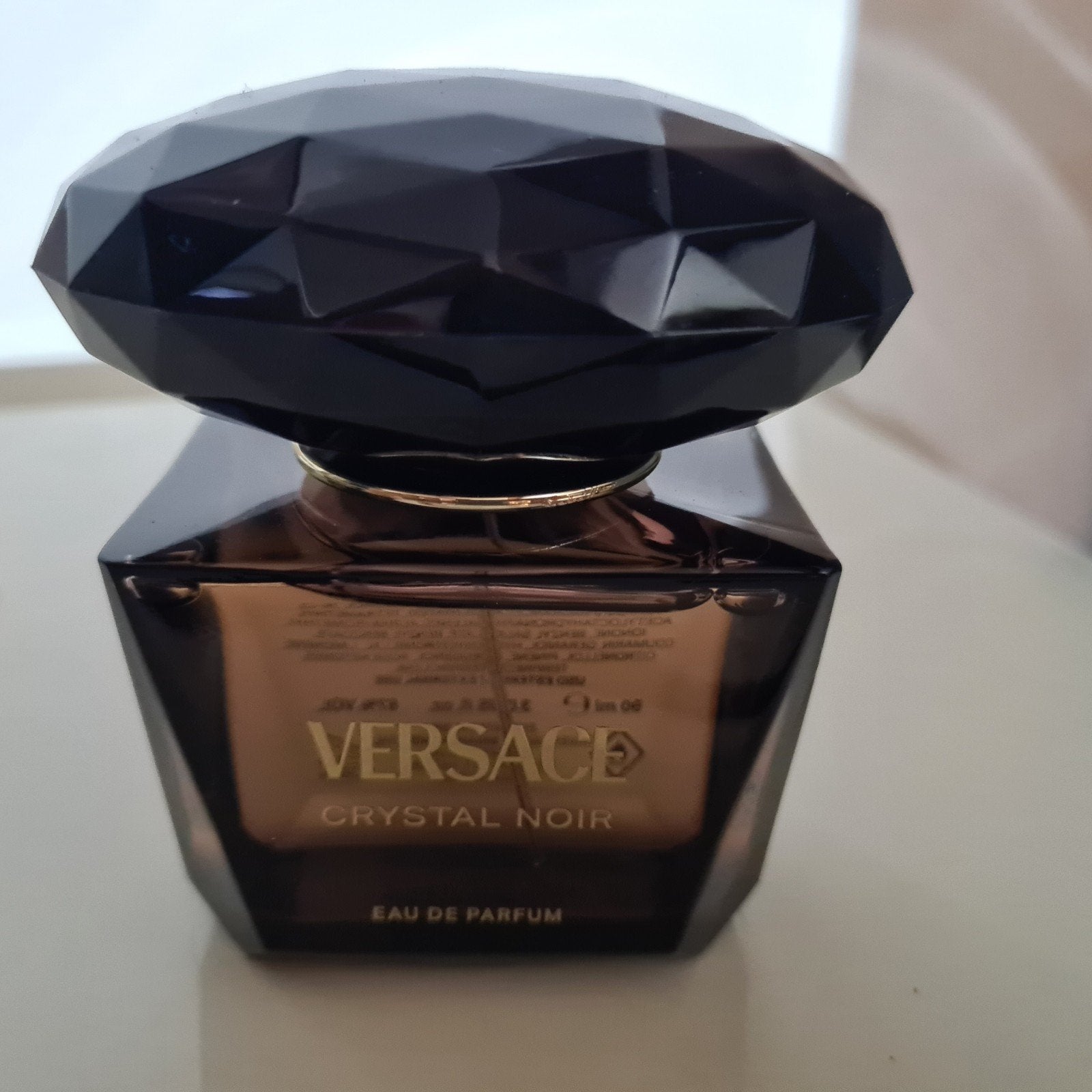 90 ml versace crystal noir eau de parfum crystal noir 90 ml, Ophalen of Verzenden, Nieuw
