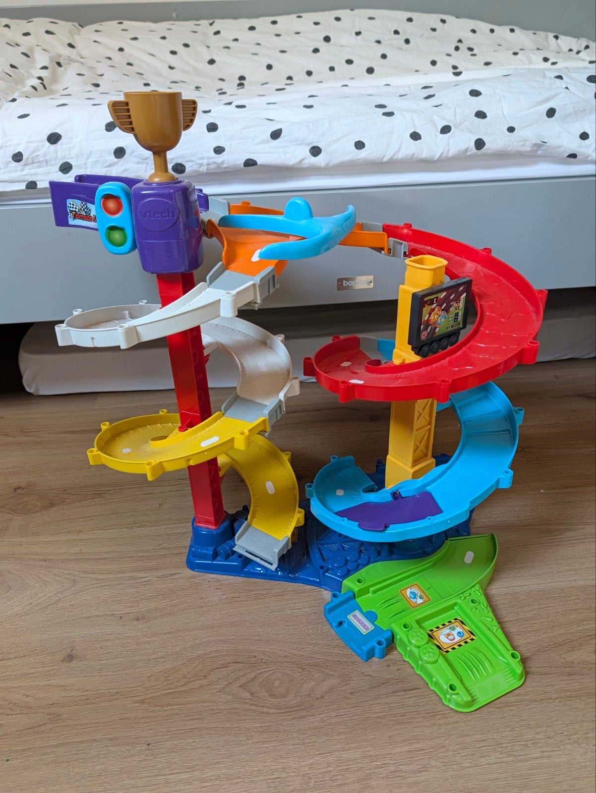 VTech Toet Toet Auto's Racebaan - 2 Bouwvarianten, Zelf te bouwen, Overige aandrijving, Ophalen, Overige merken