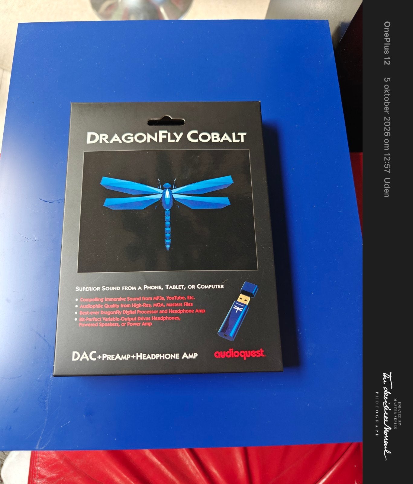 Audioquest Dragonfly Cobalt DAC - Nieuw in doos, Ophalen of Verzenden, Nieuw