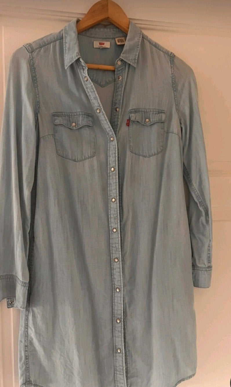 Leuk Levi's Spijkerjurkje Maat S, Maat 36 (S), Gedragen, Levi's, Boven de knie