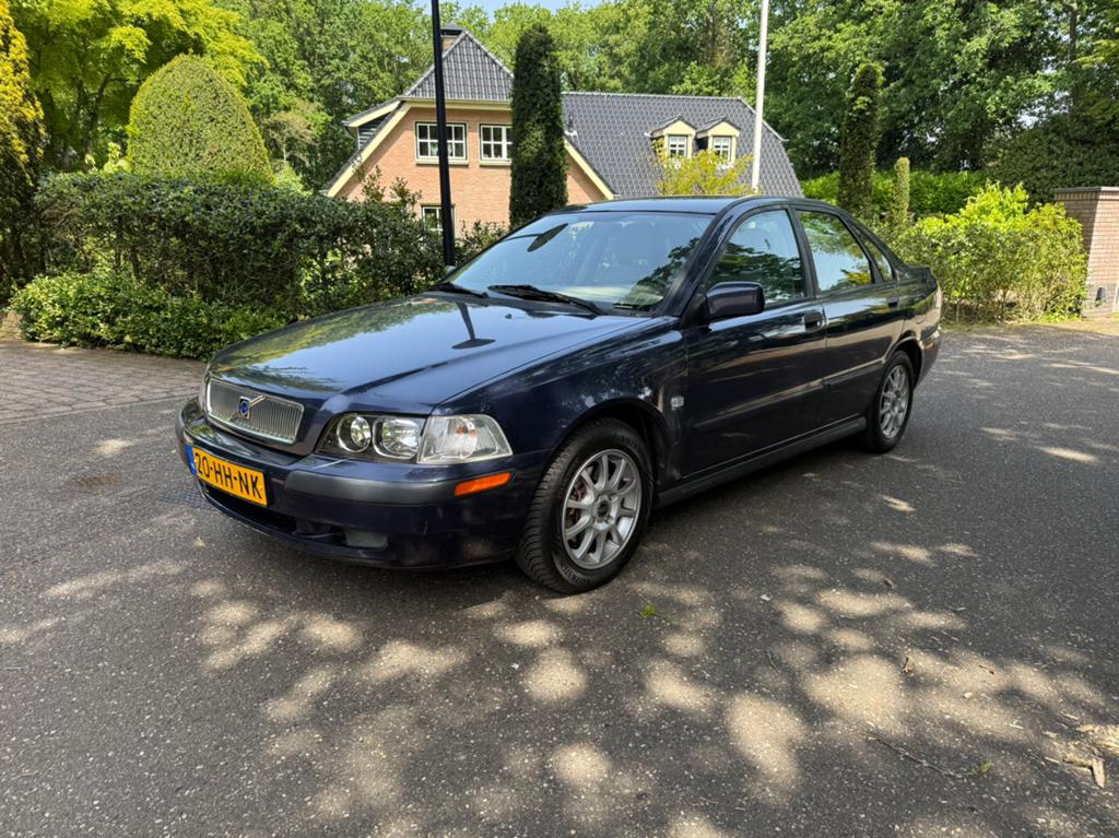 Volvo S40 1.8 Automaat / Nieuwe APK / Orig. NL / NAP / Airco, Auto's, Beige, 4 cilinders, Blauw, Leder en Stof