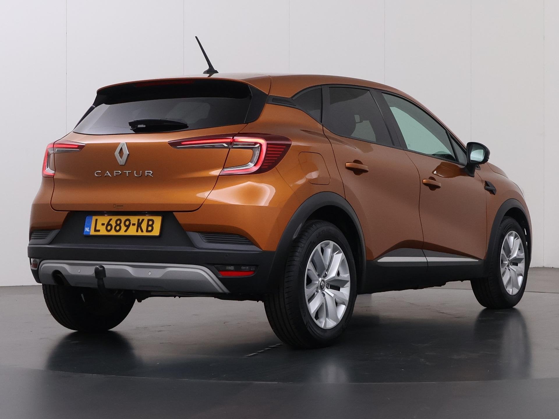Renault Captur 1.0 TCe 90 Business Zen | Trekhaak | Climate, Auto's, Voorwielaandrijving, Dealer onderhouden, Stof, Gebruikt