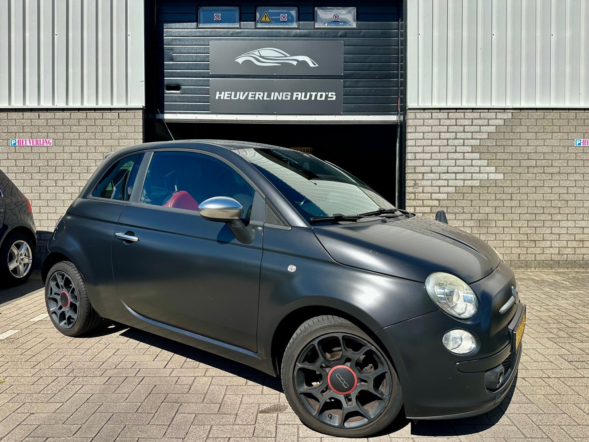 Fiat 500 0.9 Blackjack | Airco | LMV | CLIMA, Voorwielaandrijving, 86 pk, Gebruikt, Start-stop-systeem