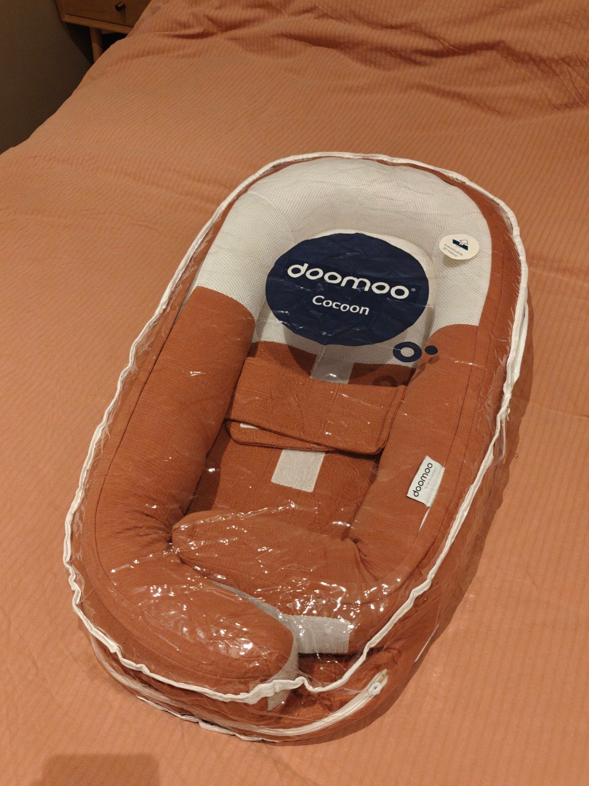 doomoo cocoon babynestje, Kinderen en Baby's, Ophalen of Verzenden, Gebruikt