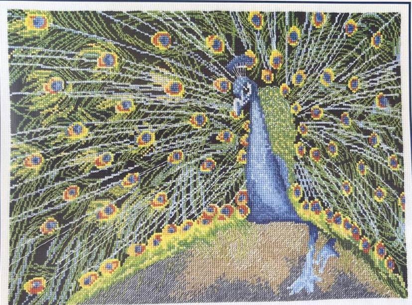 BORDUURPAKKET DMC DECO MAJESTIC PEACOCK, Verzenden, Nieuw, Borduurpakket