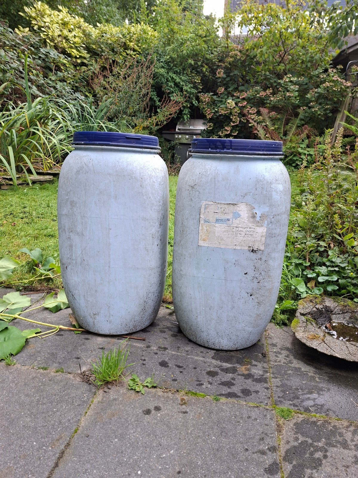 Twee voertonnen, Ophalen, Gebruikt