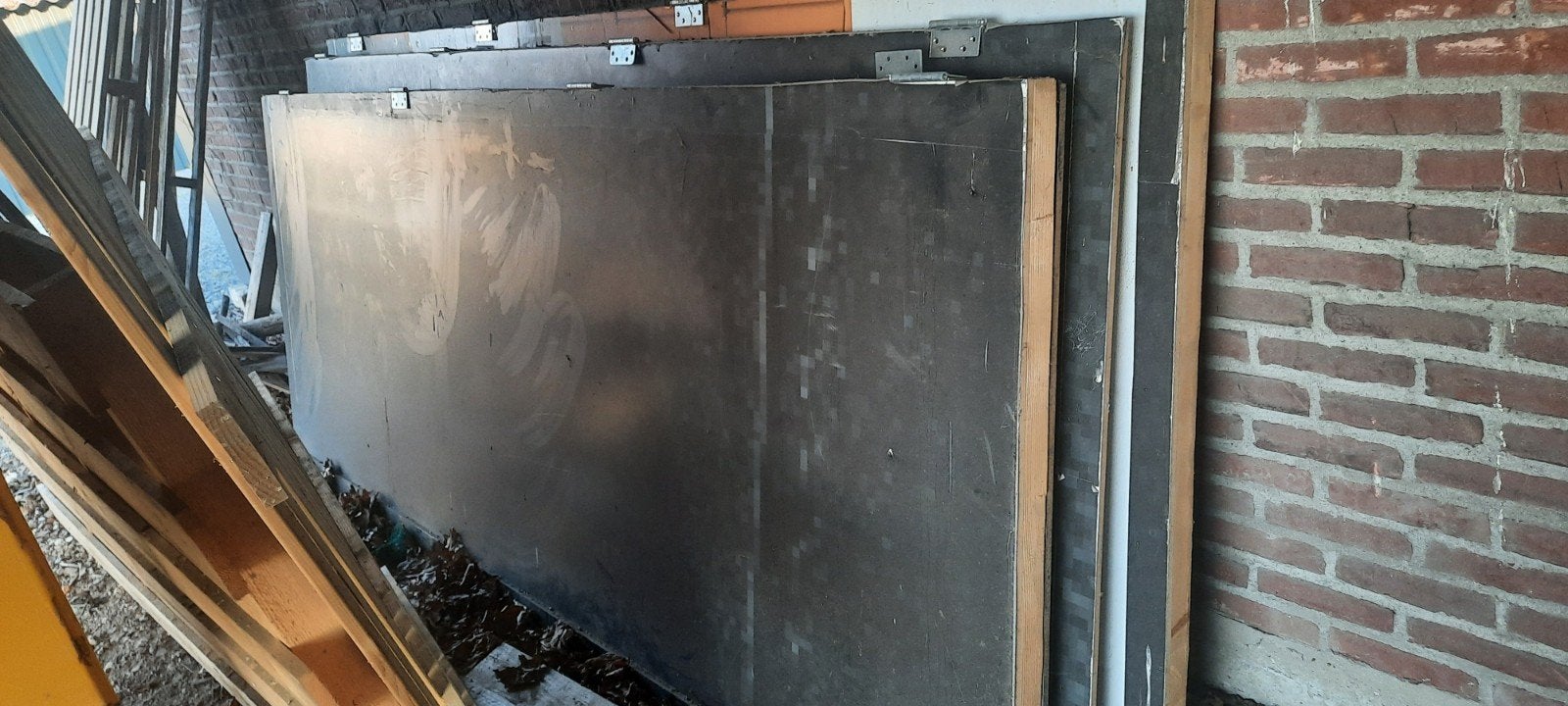 Grote deuren/Panelen/Platen/hardhouten balken, Ophalen, Gebruikt