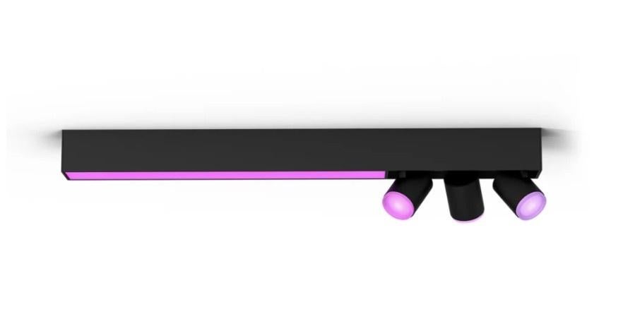 Philips Hue Centris 3-Spot Zwart, Metaal of Aluminium, Nieuw, Ophalen of Verzenden, Led